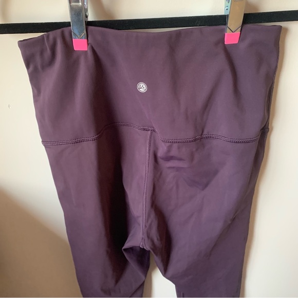 Jed North BRAND NEW Leggings size LARGE eggplant HIGH WAISTED - Picture 5 of 5